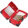 Kreator 21u Wood/metal Drill Set Rojo