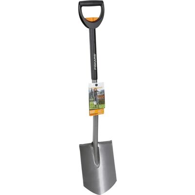 Fiskars Pala De Jardín Telescópica Puntiaguda Black / Grey / Orange One Size Fiskars Pala De Jardín Telescópica Puntiaguda Black / Grey / Orange One Size