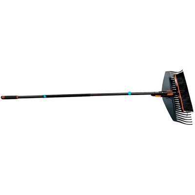 Fiskars Cepillo Y Rastrillo F1016608 Black / Orange One Size Fiskars Cepillo Y Rastrillo F1016608 Black / Orange One Size