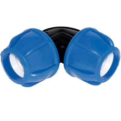 Cofan Codo Pp Pn16 40x40 5 Unidades Blue / Black One Size Cofan Codo Pp Pn16 40x40 5 Unidades Blue / Black One Size