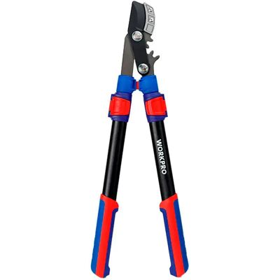 Workpro Tijeras De Podar De Yunque De Dos Manos Extensibles Que Ahorran Esfuerzo Capacidad Máxima De Corte ø 625-925mm 44mm Black One Size Workpro Tijeras De Podar De Yunque De Dos Manos Extensibles Que Ahorran Esfuerzo Capacidad Máxima De Corte ø 625-925mm 44mm Black One Size