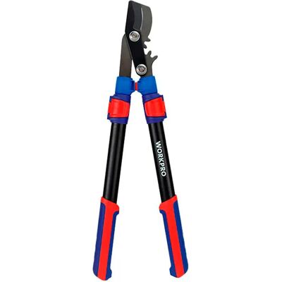 Workpro Tijeras De Podar Bypass De Dos Manos Extensibles Ahorro De Esfuerzo Capacidad Máxima De Corte ø 625-925mm 44mm Black One Size Workpro Tijeras De Podar Bypass De Dos Manos Extensibles Ahorro De Esfuerzo Capacidad Máxima De Corte ø 625-925mm 44mm Black One Size
