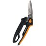 Fiskars Powerarc Heavy Duty Utility Snip Scissors Plateado