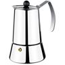 Monix Eterna Italian Coffee Maker 10 Cups Plateado