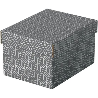 Esselte Caja De Almacenamiento Pequeña Para Regalo 255x200x150 Mm Grey One Size Esselte Caja De Almacenamiento Pequeña Para Regalo 255x200x150 Mm Grey One Size