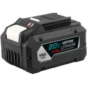 Vatton Pila De Linterna 8ah 20v Black One Size Vatton Pila De Linterna 8ah 20v Black One Size