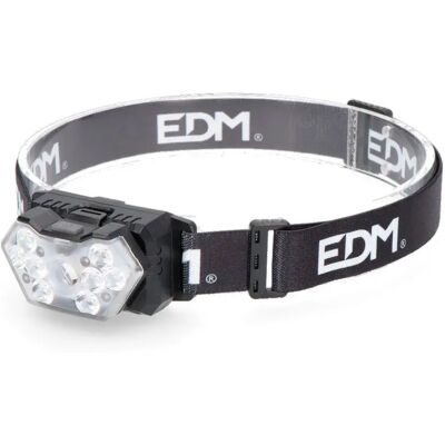 Edm Linterna Frontal Trail Tracker 5w Black 400 Lúmenes Edm Linterna Frontal Trail Tracker 5w Black 400 Lúmenes