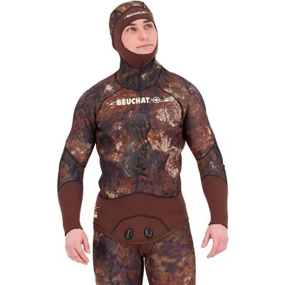 Beuchat Chaqueta De Pesca Submarina Rocksea Wide 5 Mm Trigocamo XS Beuchat Chaqueta De Pesca Submarina Rocksea Wide 5 Mm Trigocamo XS