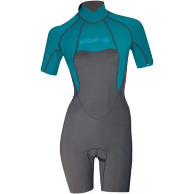 Beuchat Shorty De Manga Corta Para Mujer Atoll 2 Mm Blue L Beuchat Shorty De Manga Corta Para Mujer Atoll 2 Mm Blue L