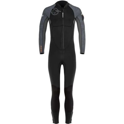 Beuchat Traje De Neopreno De Manga Larga Para Marcha Acuática Aquatrek 3/2 Mm Black / Grey S Beuchat Traje De Neopreno De Manga Larga Para Marcha Acuática Aquatrek 3/2 Mm Black / Grey S