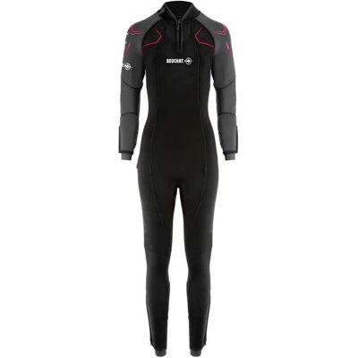 Beuchat Traje Húmedo De Buceo Para Mujer Focea Comfort 7 7 Mm Black / Grey / Pink S Beuchat Traje Húmedo De Buceo Para Mujer Focea Comfort 7 7 Mm Black / Grey / Pink S