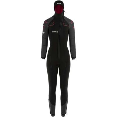 Beuchat Traje Húmedo De Buceo Para Mujer Focea Comfort 7 7 Mm Black / Grey / Pink XS Beuchat Traje Húmedo De Buceo Para Mujer Focea Comfort 7 7 Mm Black / Grey / Pink XS