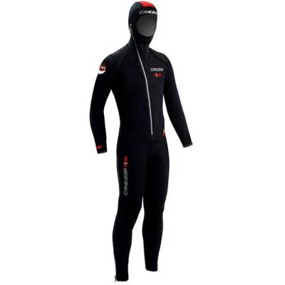 Cressi Traje Húmedo De Buceo Diver 5 Mm Black / Red 2XL Cressi Traje Húmedo De Buceo Diver 5 Mm Black / Red 2XL
