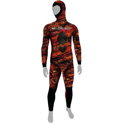 Epsealon Traje Húmedo De Pesca Submarina Fusion 1.5 Mm Red S Epsealon Traje Húmedo De Pesca Submarina Fusion 1.5 Mm Red S