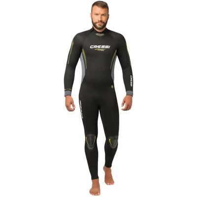 Cressi Traje Húmedo De Buceo Fast 5 Mm Black / Grey / Yellow 2XL Cressi Traje Húmedo De Buceo Fast 5 Mm Black / Grey / Yellow 2XL