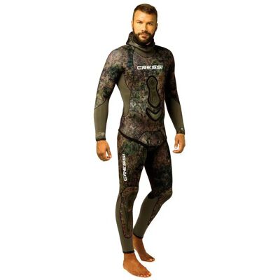 Cressi Traje Húmedo De Pesca Submarina Seppia 5 Mm Camouflage XL Cressi Traje Húmedo De Pesca Submarina Seppia 5 Mm Camouflage XL