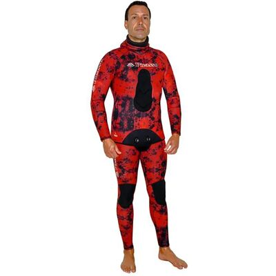 Picasso Traje Húmedo De Pesca Submarina Camo Blood 3 Mm Red / Black XL Picasso Traje Húmedo De Pesca Submarina Camo Blood 3 Mm Red / Black XL