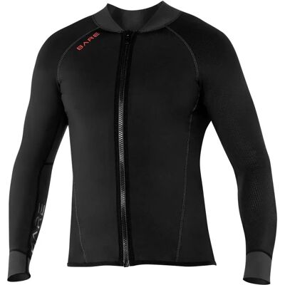 Bare Camiseta Térmica De Manga Larga Con Cremallera Completa Exowear 2 Mm Black XL Bare Camiseta Térmica De Manga Larga Con Cremallera Completa Exowear 2 Mm Black XL