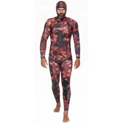 Cressi Traje Húmedo De Pesca Submarina Scorpion 5 Mm Black / Red L Cressi Traje Húmedo De Pesca Submarina Scorpion 5 Mm Black / Red L