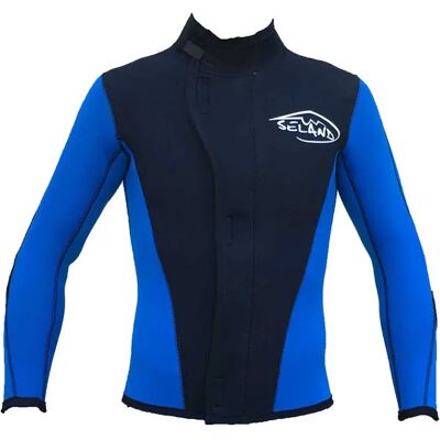 Seland Chaleco De Freediving Tapou Hidrospeed 5 Mm Black / Blue S Seland Chaleco De Freediving Tapou Hidrospeed 5 Mm Black / Blue S