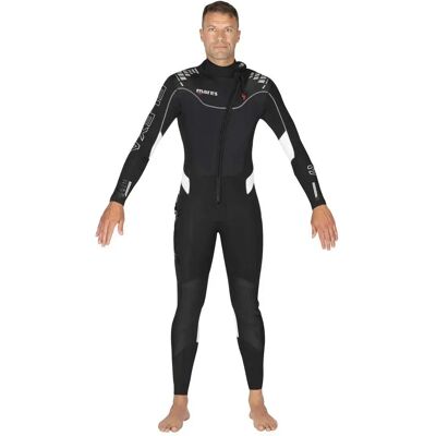 Mares Traje Húmedo De Buceo Flexa 3/2 Mm Black S7 Mares Traje Húmedo De Buceo Flexa 3/2 Mm Black S7