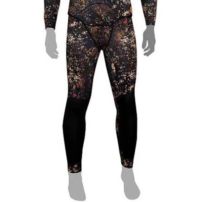 Epsealon Pantalones De Pesca Submarina Kombu 5 Mm Black / Brown 2XL Epsealon Pantalones De Pesca Submarina Kombu 5 Mm Black / Brown 2XL