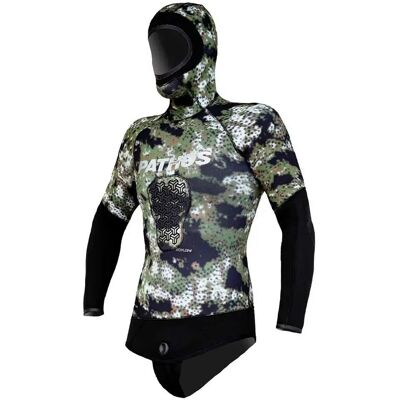 Pathos Chaqueta De Buceo 7 Mm Medi Camu XL Pathos Chaqueta De Buceo 7 Mm Medi Camu XL