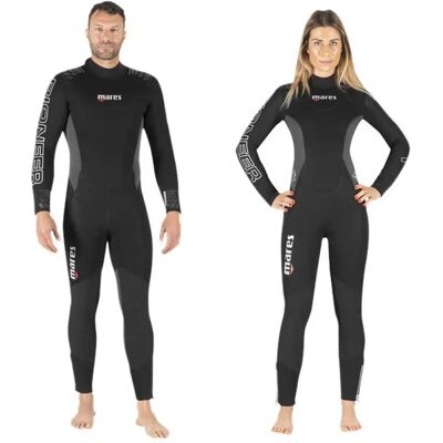 Mares Traje Húmedo De Buceo Pioneer 7 Mm Black / Grey 5 Mares Traje Húmedo De Buceo Pioneer 7 Mm Black / Grey 5