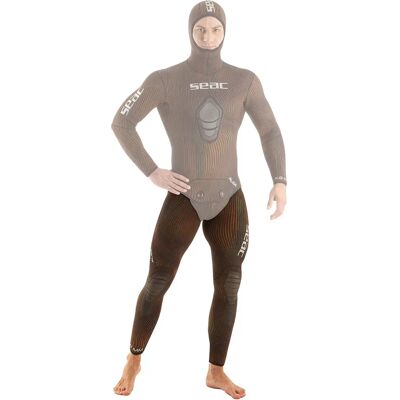 Seacsub Pantalones De Pesca Submarina Alga 3 Mm Brown XL Seacsub Pantalones De Pesca Submarina Alga 3 Mm Brown XL