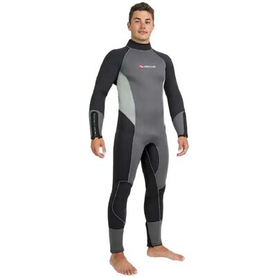 Abysstar Traje Húmedo De Buceo Melbourne 5 Mm Black / Grey XL Abysstar Traje Húmedo De Buceo Melbourne 5 Mm Black / Grey XL
