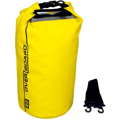 Overboard Bolsa Estanca Tube 20l Yellow One Size Overboard Bolsa Estanca Tube 20l Yellow One Size