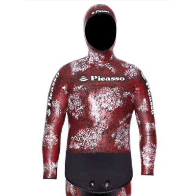 Picasso Chaqueta De Pesca Submarina Thermal Skin 7 Mm Red Camo L Picasso Chaqueta De Pesca Submarina Thermal Skin 7 Mm Red Camo L