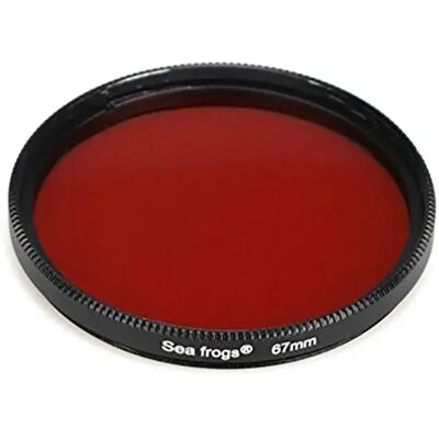 Filtro Rojo Sea Frogs - 67mm de Corrección Filtro Rojo Sea Frogs - 67mm de Corrección