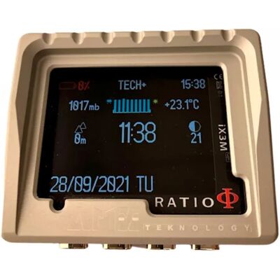 Amx Teknology Protector De Ordenador De Buceo Ratio Ixm3 V1 Silver One Size Amx Teknology Protector De Ordenador De Buceo Ratio Ixm3 V1 Silver One Size