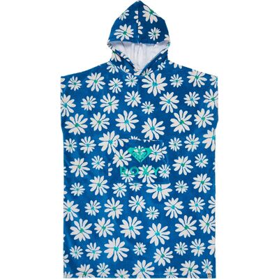 Roxy Poncho Stay Magical Printed Coconut Milk Flower Soul One Size Roxy Poncho Stay Magical Printed Coconut Milk Flower Soul One Size