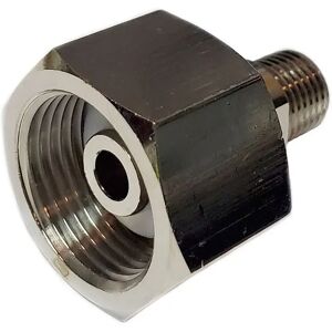 Metalsub Adaptador Macho Oxygen Special Din 477-1 Nr.9 G3/4´´ To 1/4´´ Bsp Brass One Size Metalsub Adaptador Macho Oxygen Special Din 477-1 Nr.9 G3/4´´ To 1/4´´ Bsp Brass One Size