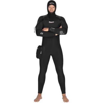 Mares Traje Húmedo De Buceo Pro Therm 8/7 Mm Black S6 Mares Traje Húmedo De Buceo Pro Therm 8/7 Mm Black S6