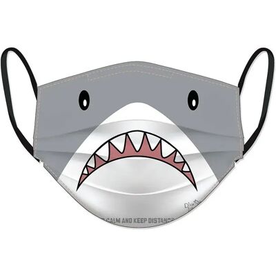 Dive Inspire Máscara Protectora Bruce Shark Grey / White L Dive Inspire Máscara Protectora Bruce Shark Grey / White L