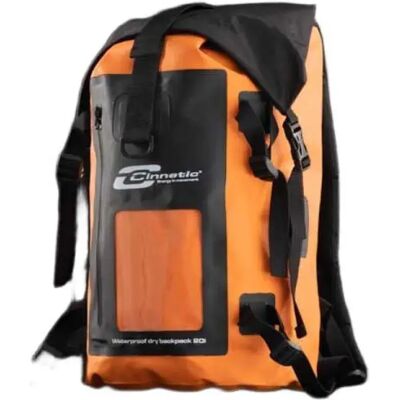 Cinnetic Bolsa Estanca Waterpropf Multipurpose Dry Bag 40l Black / Orange One Size Cinnetic Bolsa Estanca Waterpropf Multipurpose Dry Bag 40l Black / Orange One Size