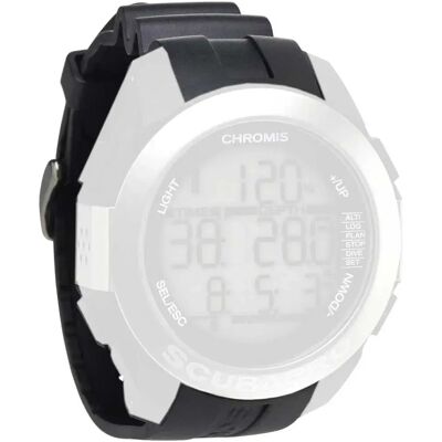 Scubapro Correa Ordenador De Buceo Chromis Black One Size Scubapro Correa Ordenador De Buceo Chromis Black One Size