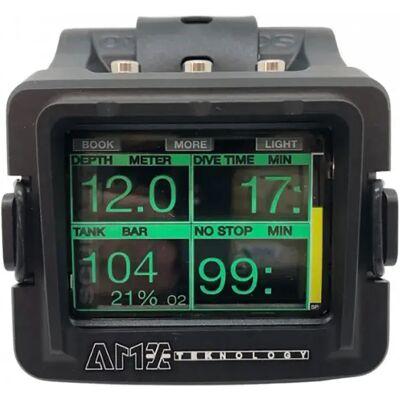 Amx Teknology Protector De Ordenador De Buceo G2 V1 T6082 Black One Size Amx Teknology Protector De Ordenador De Buceo G2 V1 T6082 Black One Size