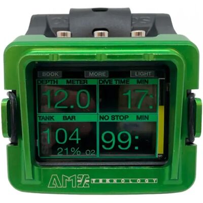 Amx Teknology Protector De Ordenador De Buceo G2 V1 T6082 Green One Size Amx Teknology Protector De Ordenador De Buceo G2 V1 T6082 Green One Size