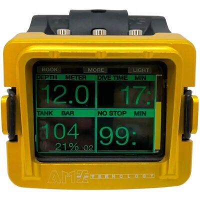 Amx Teknology Protector De Ordenador De Buceo G2 V1 T6082 Yellow One Size Amx Teknology Protector De Ordenador De Buceo G2 V1 T6082 Yellow One Size