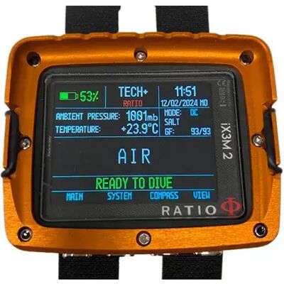 Amx Teknology Protector De Ordenador De Buceo Ratio Ixm3 V2 Orange One Size Amx Teknology Protector De Ordenador De Buceo Ratio Ixm3 V2 Orange One Size