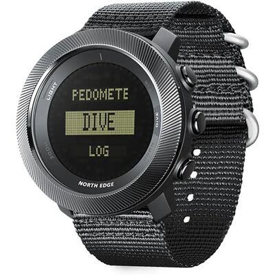 North Edge Reloj Apache Dive Black Steel One Size North Edge Reloj Apache Dive Black Steel One Size