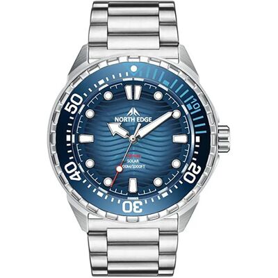 North Edge Reloj Acero Triton Blue Marine One Size North Edge Reloj Acero Triton Blue Marine One Size