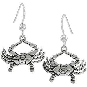 Dive Silver Pendiente Crab Long Hook Silver One Size Dive Silver Pendiente Crab Long Hook Silver One Size