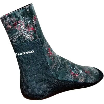 Picasso Escarpines Thermal Skin 5 Mm Green Camo EU 41-42 Picasso Escarpines Thermal Skin 5 Mm Green Camo EU 41-42