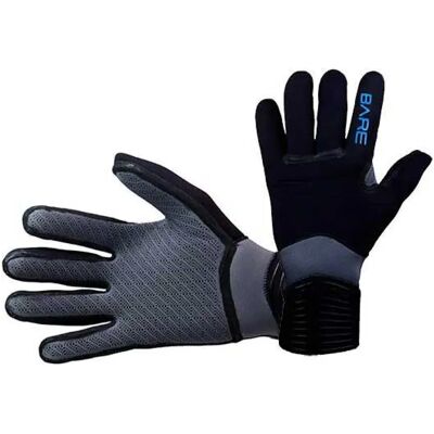 Bare Guantes Sealtek 3 Mm Black 2XS Bare Guantes Sealtek 3 Mm Black 2XS