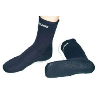 Tecnomar Escarpines Double Lined 3 Mm With Sole Black EU 41-42 Tecnomar Escarpines Double Lined 3 Mm With Sole Black EU 41-42